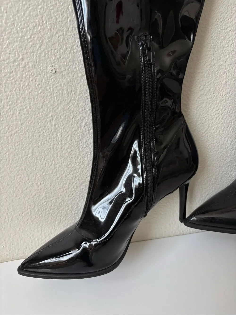 Nordstrom shiny black